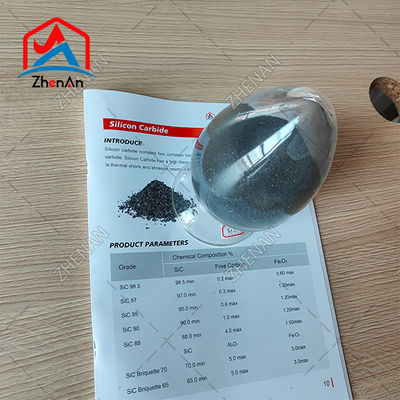 Szlifowanie materiałów nieżółtych Czarny węglik krzemowy Sic-88