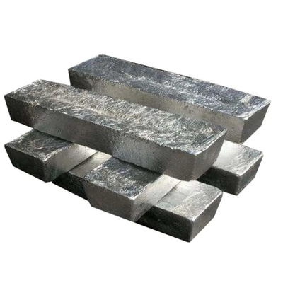 Jasnosrebrno-biała czysta sztabka magnezu 99,95%