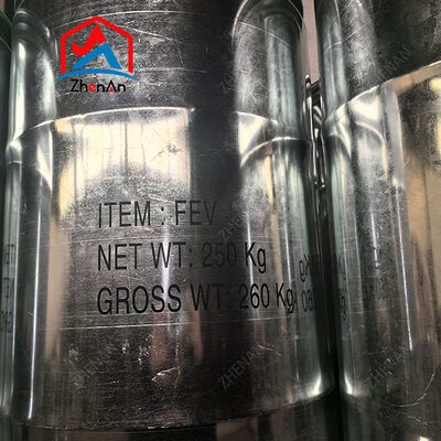 Zestaw żelaza wanadu 70 procent Proszek wanadu Węgiel drzewny Szary Do walcowania Rdzenia Pręta I Dodatek Fluxu