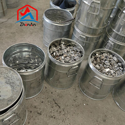 Iron Vanadium 75 Grade Alloy Block Black Silver For Armour Plate Steel And High Strength Construction Use