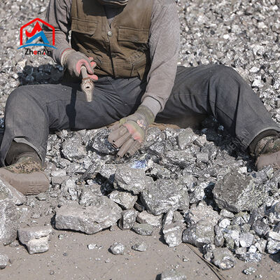 Wysokiej jakości metal krzemowy klasy 553 i 441 do stali stopowych i energii odnawialnej z certyfikatem ISO9001