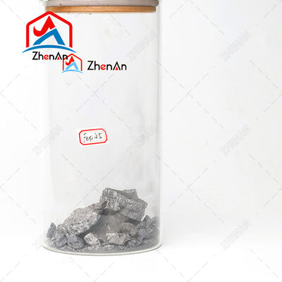 Zestaw FeSi o wysokiej czystości ferrosilikonu do rafinacji stali z granulatami o pojemności 10-100 mm