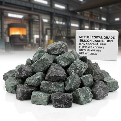 Metallurgiczny składnik węglanu krzemowego o czystości 88% 10-50 mm