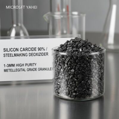 Wysoka czystość 90% węglika krzemu 1-3 mm Granule do produkcji stali, dezoksydacji i wtórnej metalurgii
